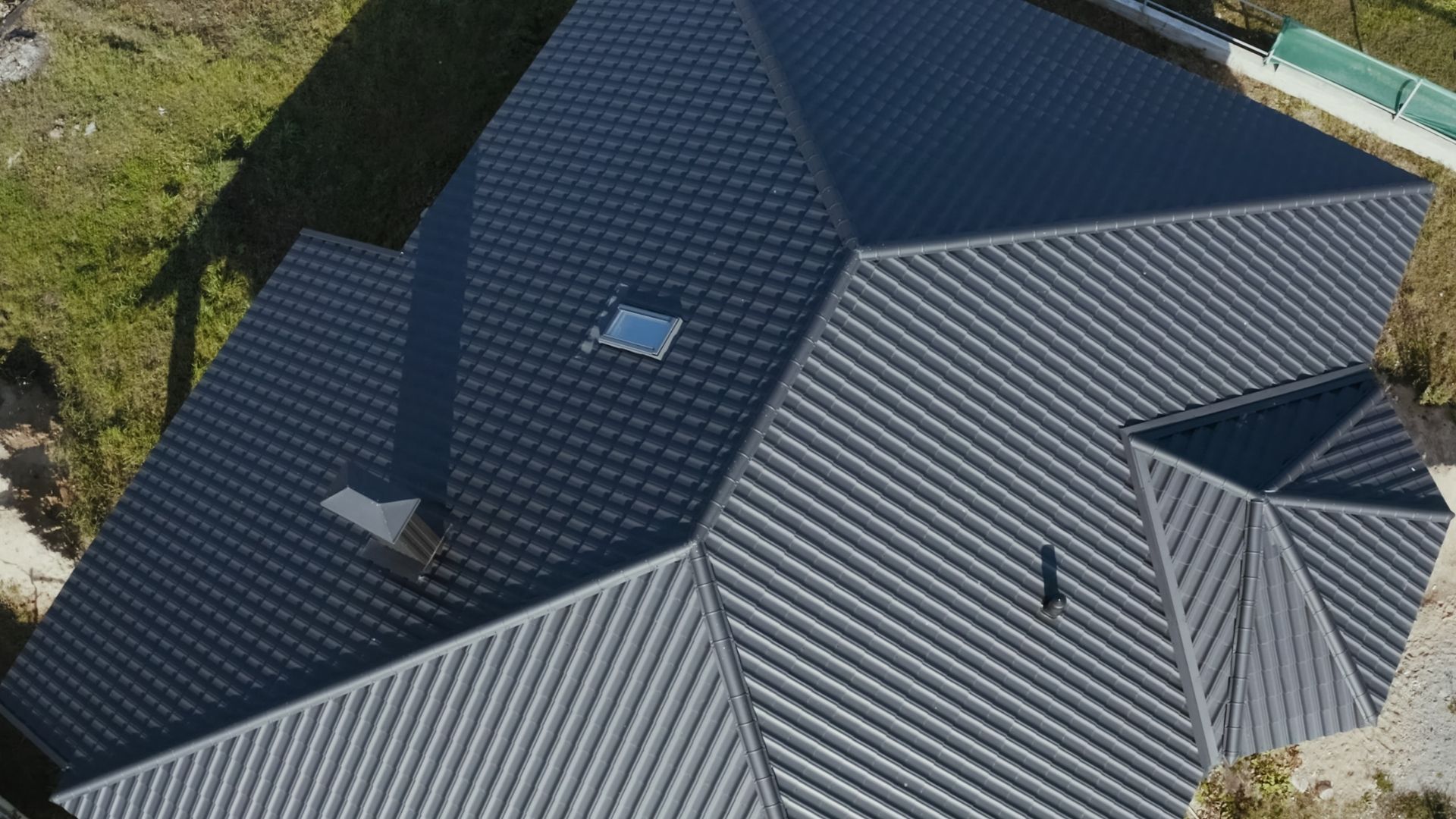 Metal roof replacement detail